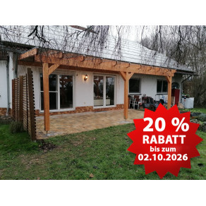 Terrassenüberdachung Holz