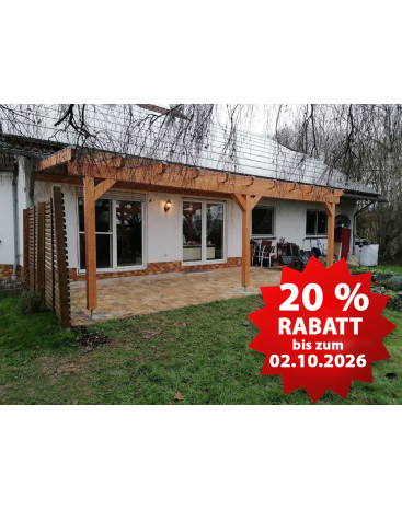 Terrassenüberdachung Holz