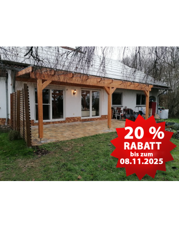 Terrassenüberdachung Holz