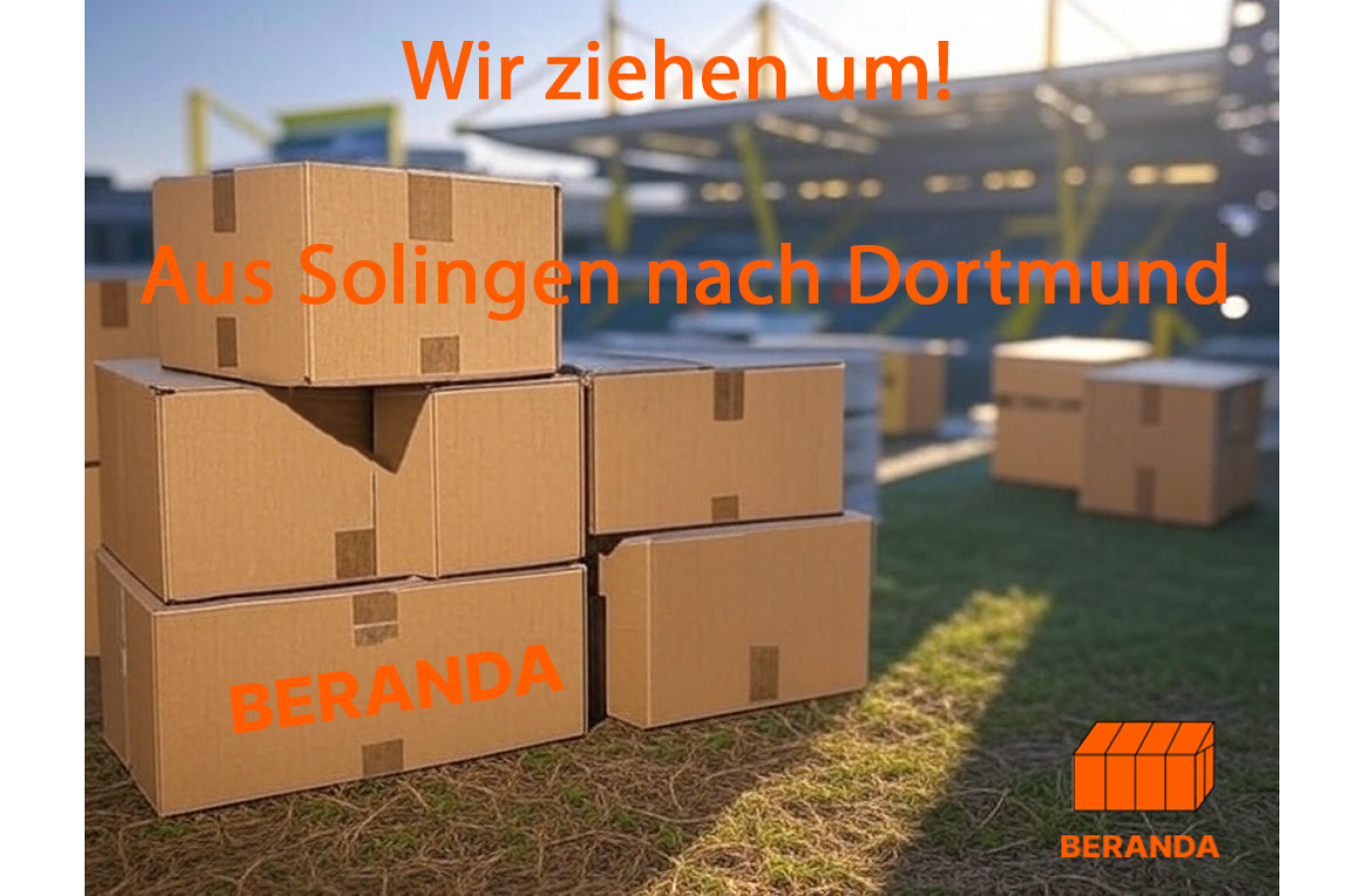 Wir ziehen um!