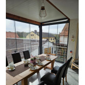 Glasschiebewand