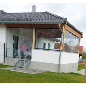 Glasschiebewand