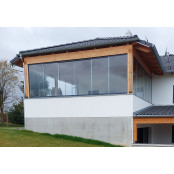 Glasschiebewand