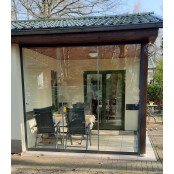 Glasschiebewand