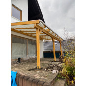Terrassenüberdachung Holz