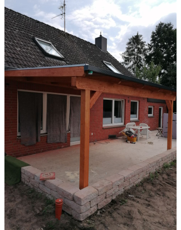Terrassenüberdachung Holz