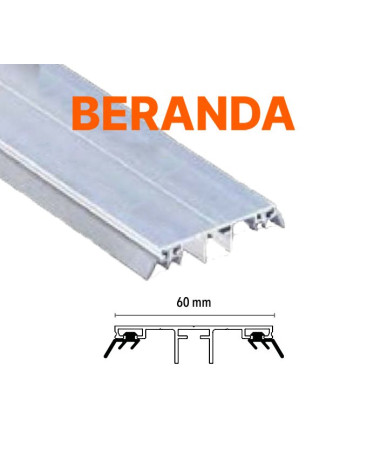 Aluminium Verlegeprofile für VSG-Glas – 8,76 mm, 10,76 mm und 12,76 mm
