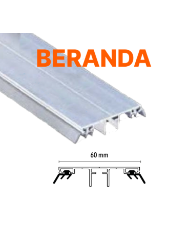 Aluminium Verlegeprofile für VSG-Glas – 8,76 mm, 10,76 mm und 12,76 mm