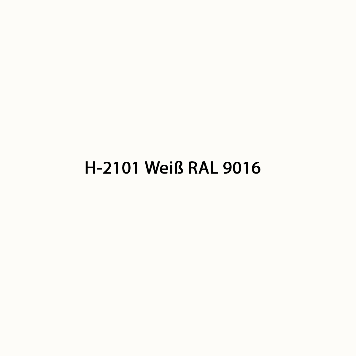 Weiß RAL 9016