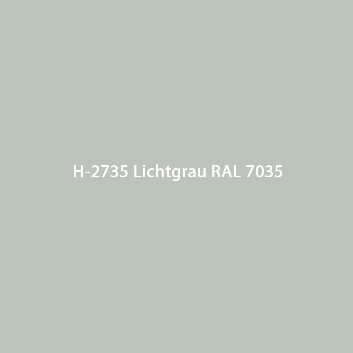 Lichtgrau RAL 7035