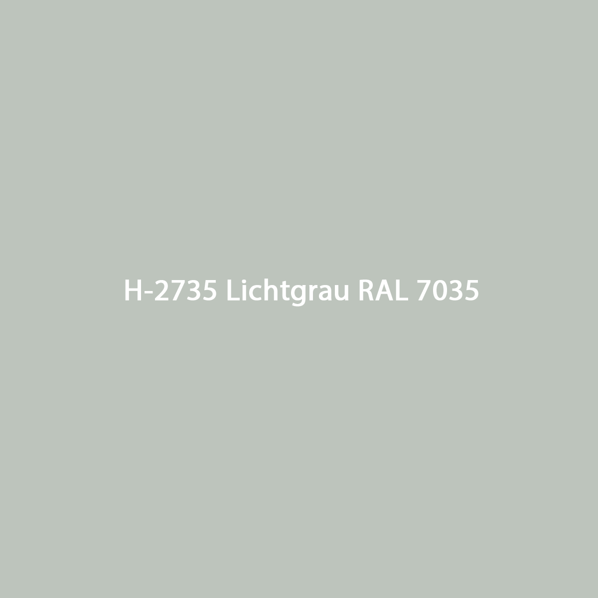 Lichtgrau RAL 7035