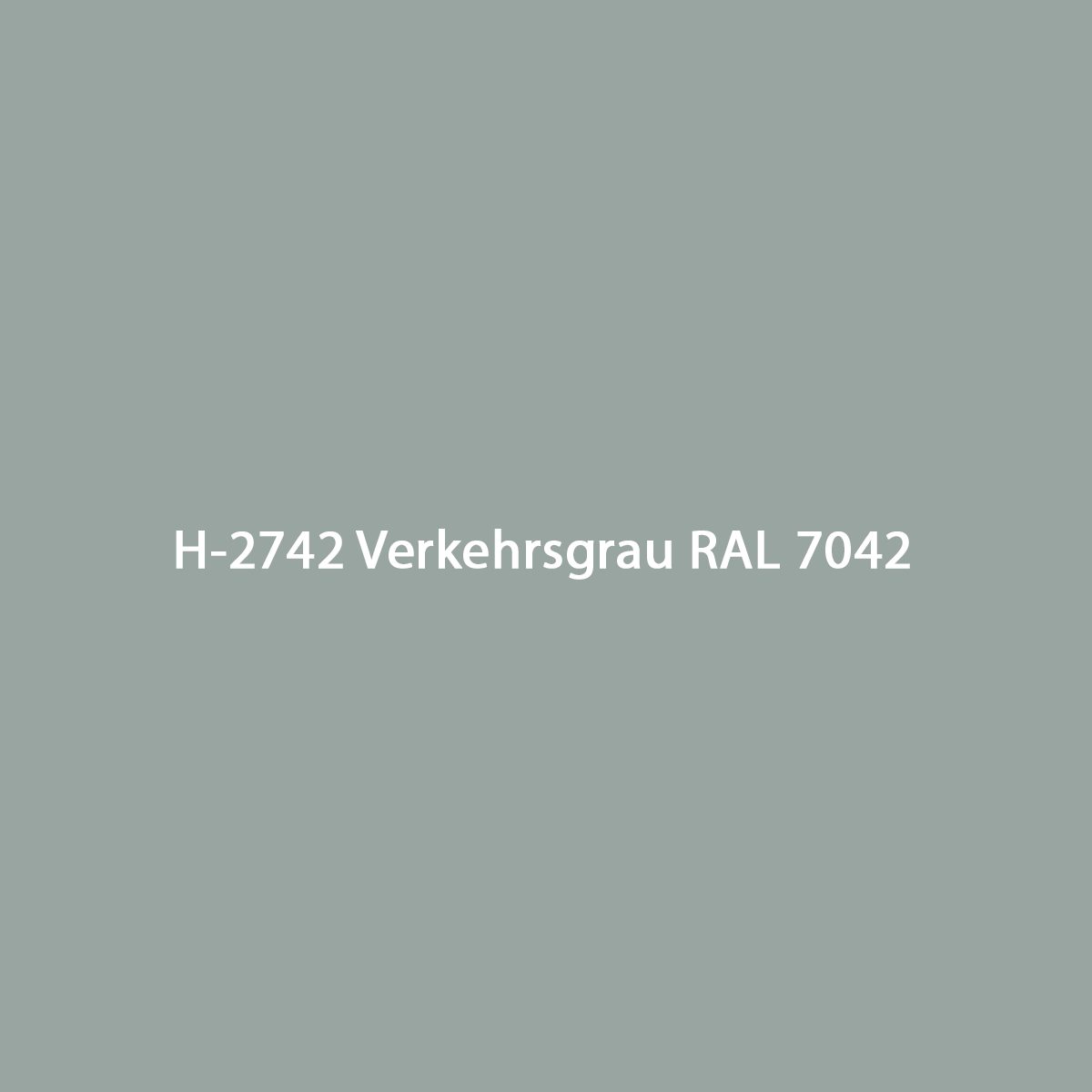 Verkehrsgrau RAL 7042