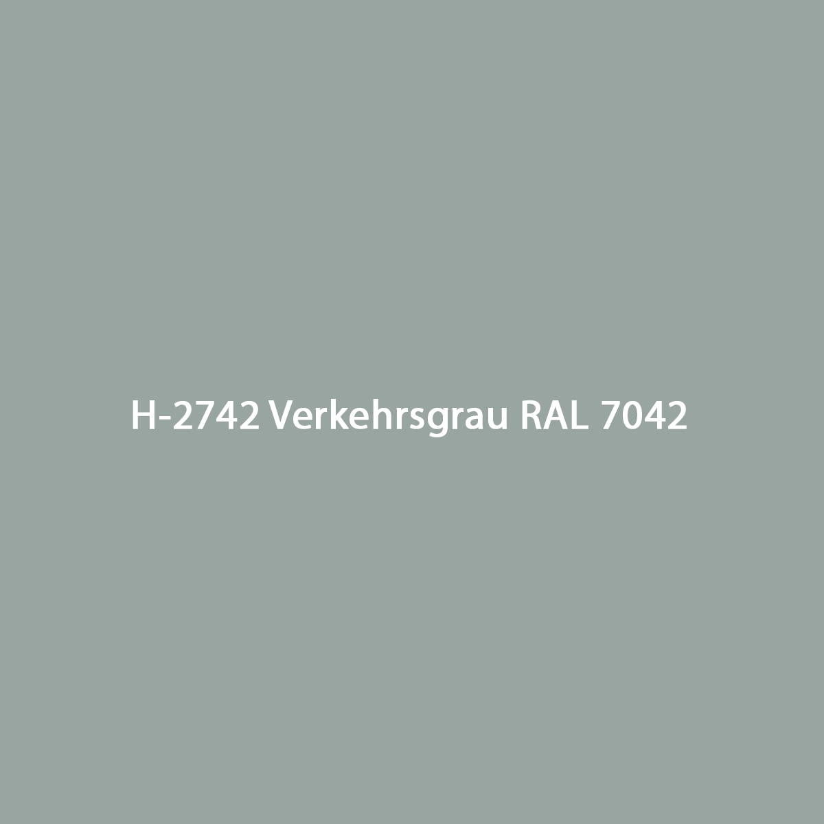 Verkehrsgrau RAL 7042
