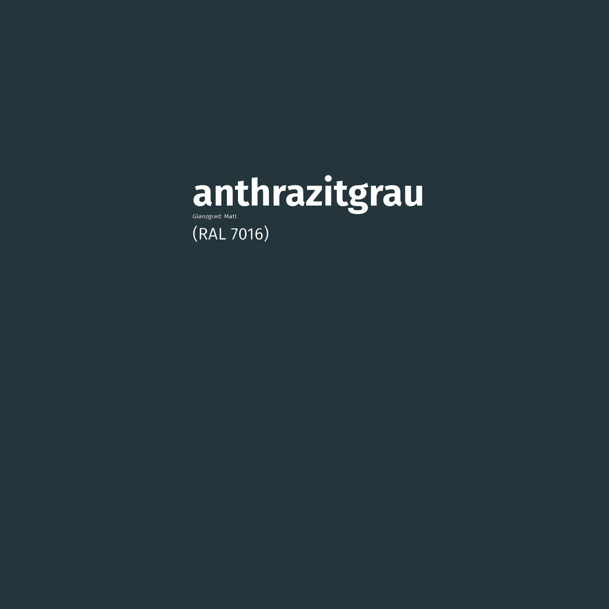 Anthrazit RAL 7016