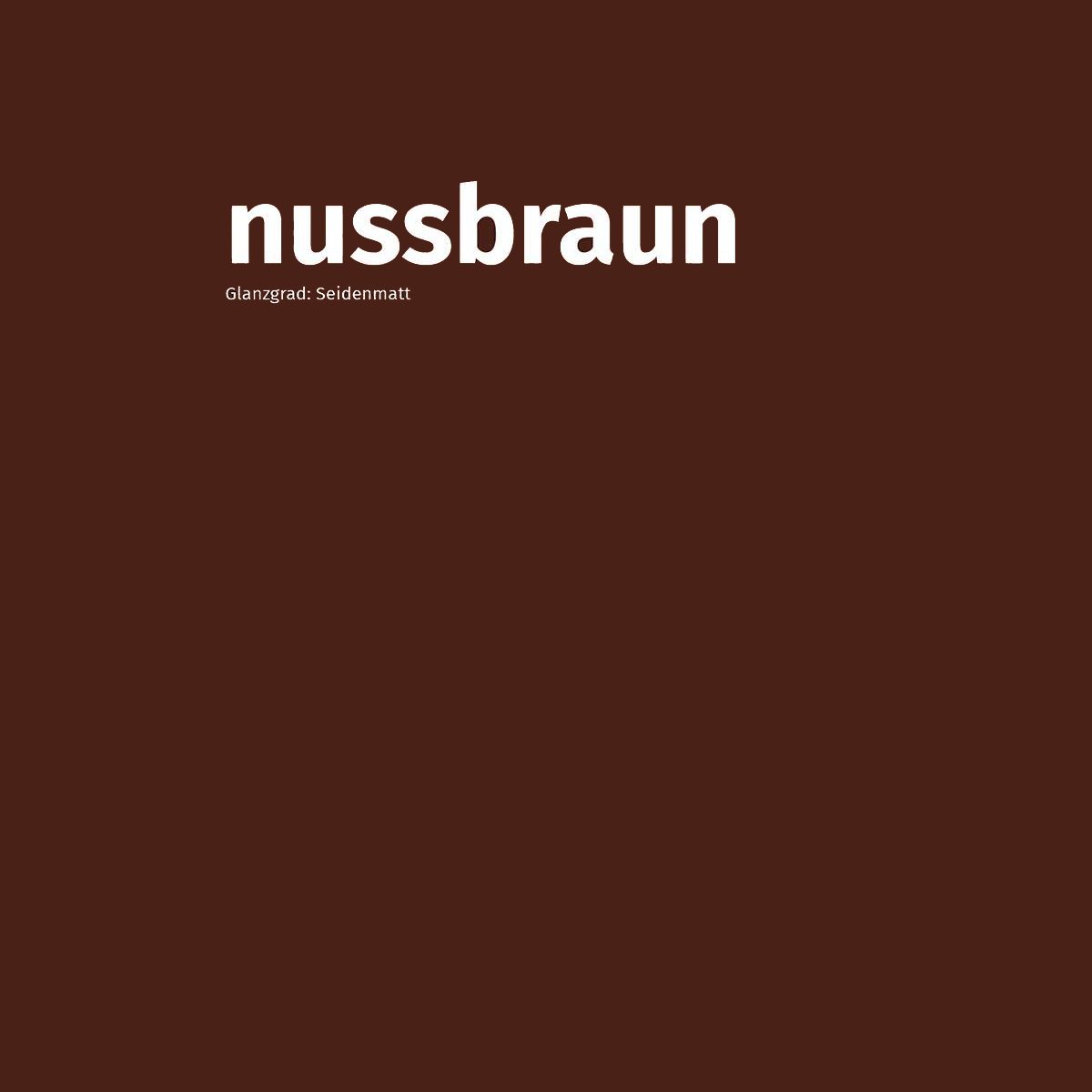 Nussbraun