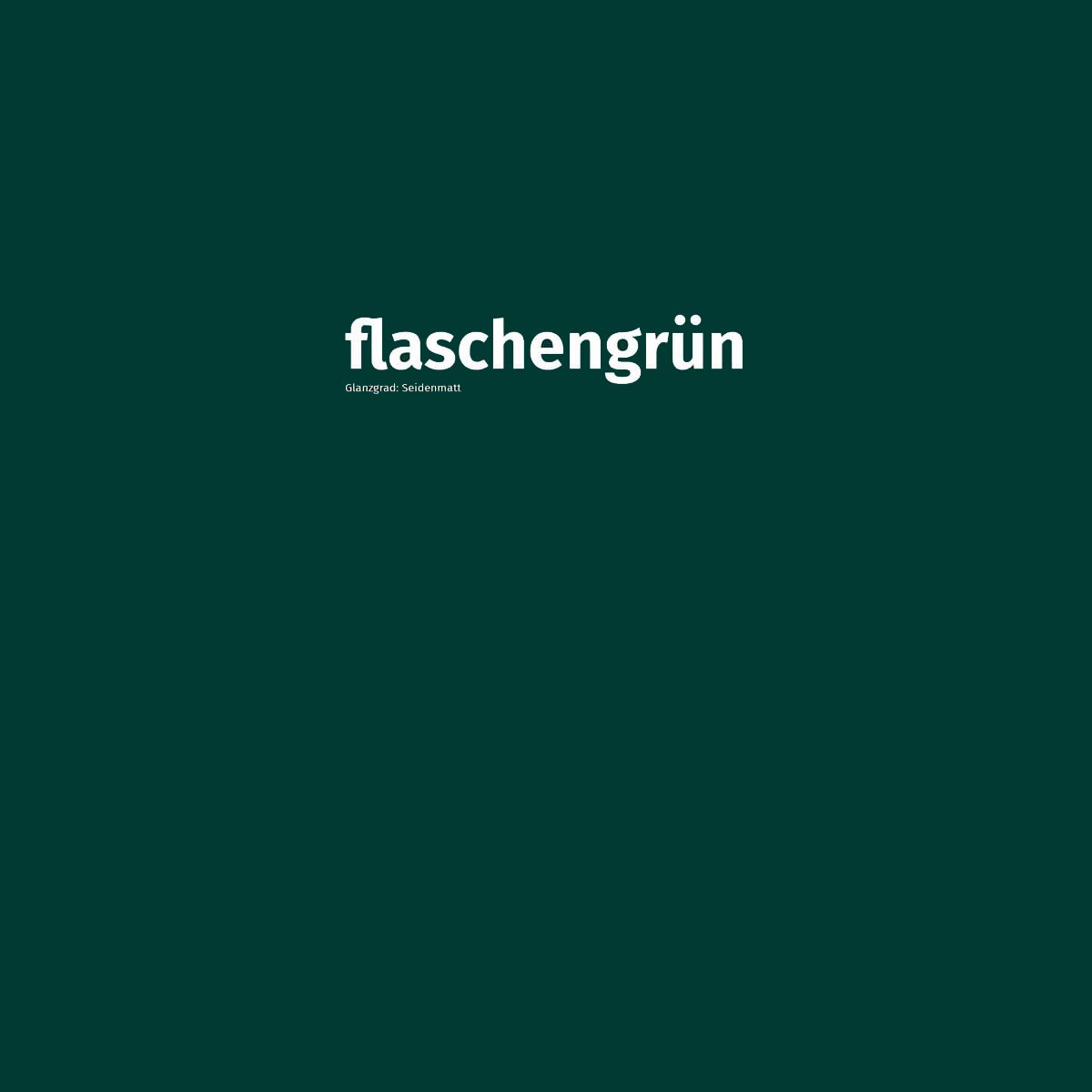 Flaschengrün
