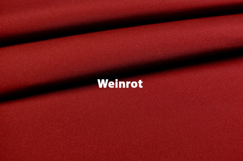 Seilspannmarkise Weinrot